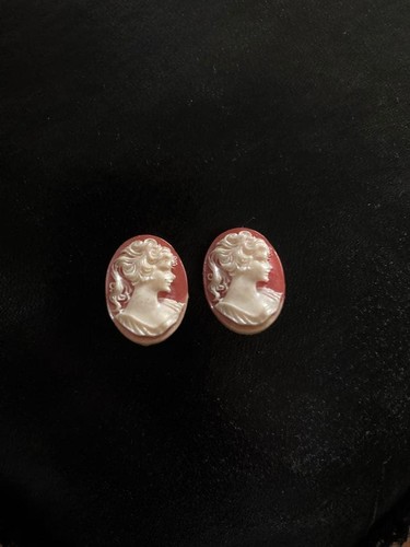 Vintage earrings with - earrings,