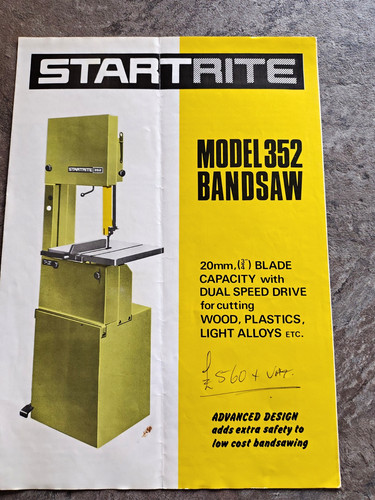 Startrite model 352 - startrite,