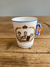 King George VI 1937  Coronation Mug Cup CWS Windsor China