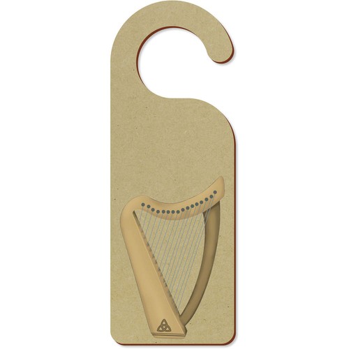 Celtic harp 200mm - 200mm, 72mm