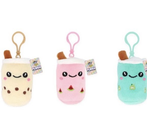 One plush boba - boba, tea
