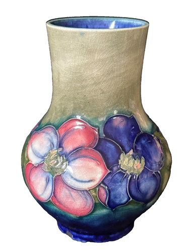 Moorcroft clematis flowers - clematis,