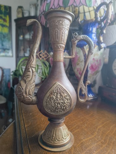 Rare antique nepalese copper - rare,