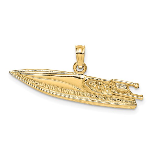 14k yellow gold textured - 2-d,