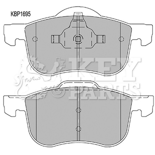 Brake pads set for volvo - volvo, xc70