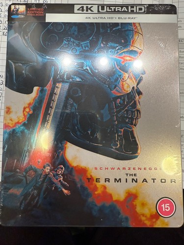 Terminator ultra blu ray - terminator, 4k