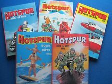 The Hotspur  Annuals  1966 - 1977 - Birthday Gift ?...Choose the year