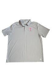 Texas Rangers MLB TX3 Cool Grey Polo Shirt 3XL 