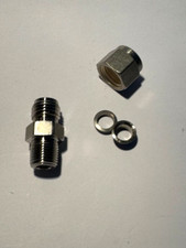SS-400-1-2   1/4" tube  1/8" NPT  NUT & FERRULES SWAGELOK