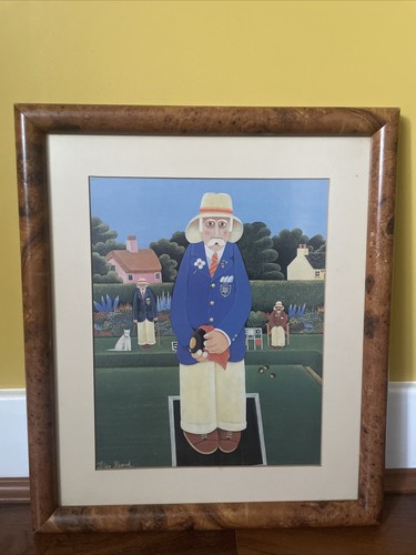 Framed peter heard signed - framed,