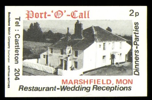 Matchbox label pub - matchbox, port