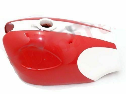 Steel red white - red, &