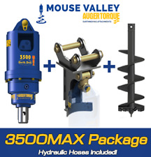 Auger Torque 3500MAX Earth Drill Package for Digger / Excavator 2.5-4Ton