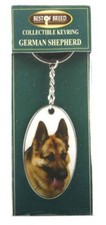 Best of Breed Dog Keyrings German Shepherd Retriever SBT KCS Yorkie