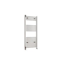 Chrome Black Heated Towel Rail