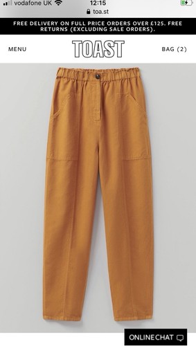 Toast burnt orange - orange, loose