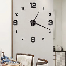 Large 3D DIY Wall Clock Giant