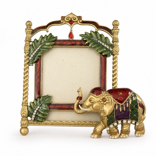 Vintage mughal elephant photo - vintage,