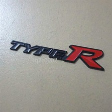 1x New Glossy Black Red TYPE-R