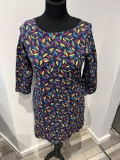 Woolovers Curved Hem Printed