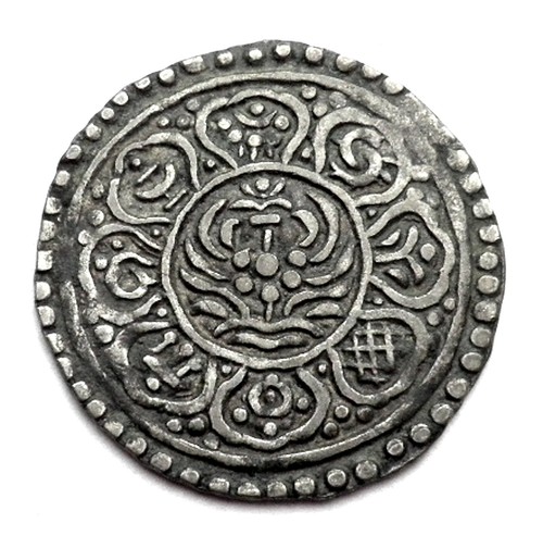 Tibet silver den - ga-den, tangka