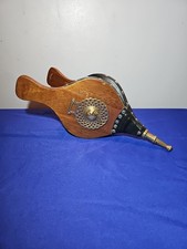 Vintage Wooden Bellows Oak