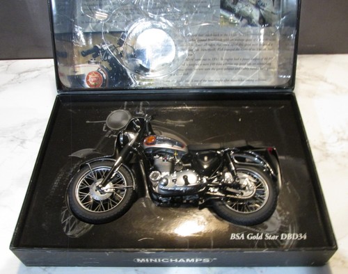 Minichamps scale bsa gold - scale,
