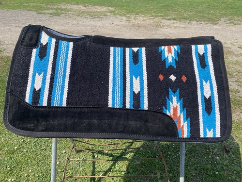 Contoured western saddle - saddle, pad
