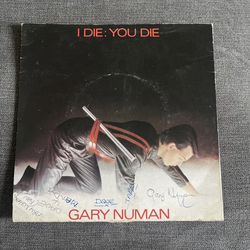 Signed single gary - gary, numan