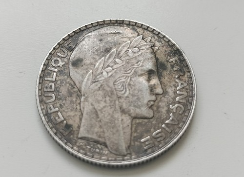 1929 french silver - 1929, 10