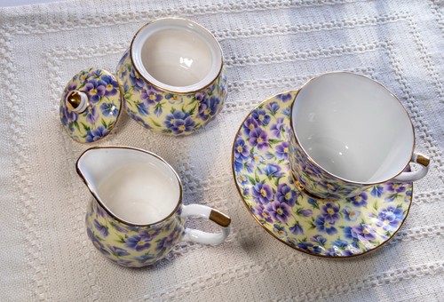 Rare piece tea set gold - 5,