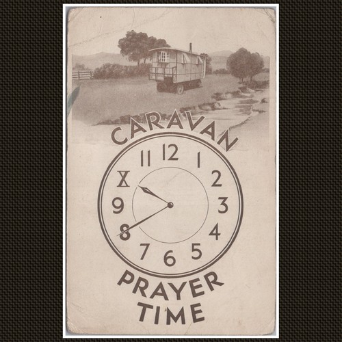 Caravan prayer time vintage - prayer,