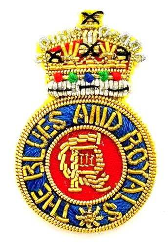 King crown officers - crown, blues