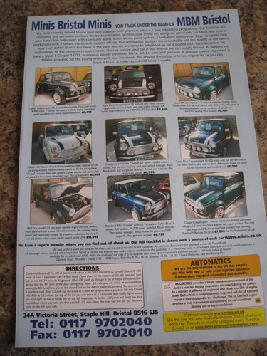 Mini bristol mbm car - mini,