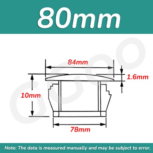 White plastic hole - plastic,