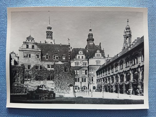 Old postcard dresden saxony - old,