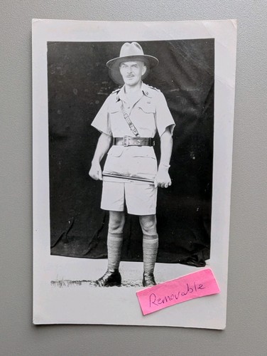 Old photo man military uniform - military,