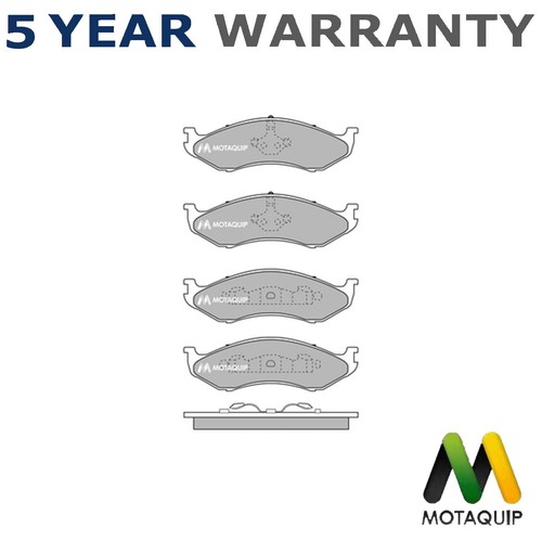 Motaquip front brake pads set - front,
