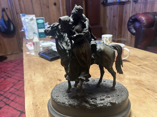 Russian bronze statue - bronze,