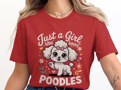 Poodle lover shirt cute - t-shirt,,