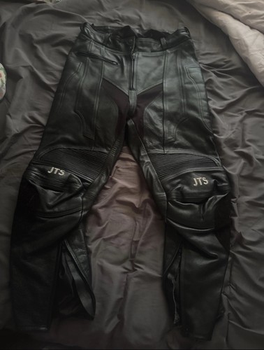 Jts leather bike trousers - jts,