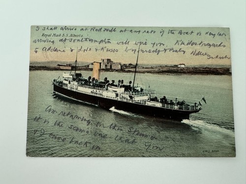 Vintage maritime postcard - vintage,
