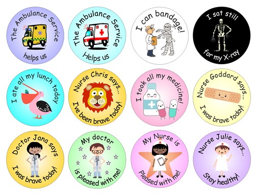 Stickers for nurse doctor - 48, nurse,