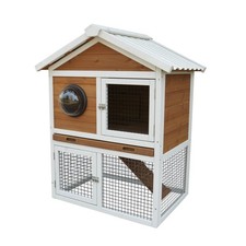 Rabbit hutch with - hutch,