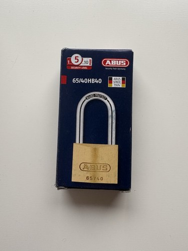 Abus 40hb40 brass - abus, padlock