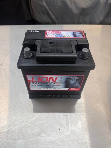 Lion 12v car battery - battery, 40ah
