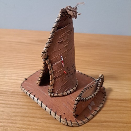 Native birch bark inuit teepee - inuit,