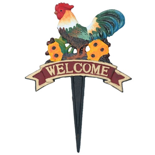 Welcome cockerel chicken - welcome,