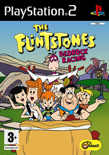 The flintstones bedrock - flintstones, racing