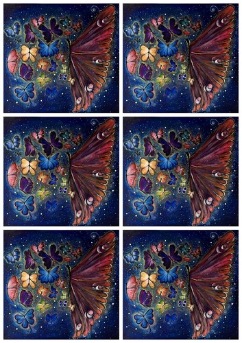 Rice paper for decoupage - rice,